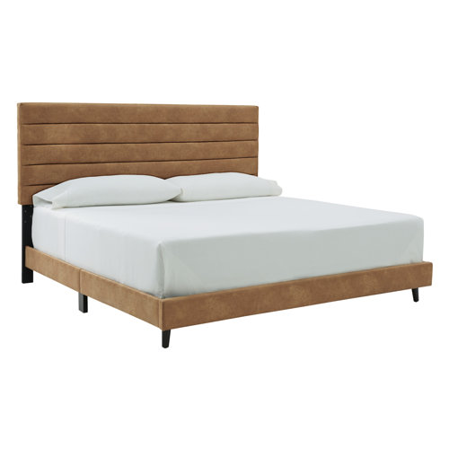 Signature Design by Ashley Vintasso Queen Upholstered Platform Bed & Reviews Wayfair